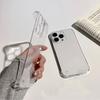Прозрачный безрамный жесткий чехол для ПК для iPhone 16 15 13 12 11 14 Pro MAX тонкий ударопрочный прозрачный чехол
