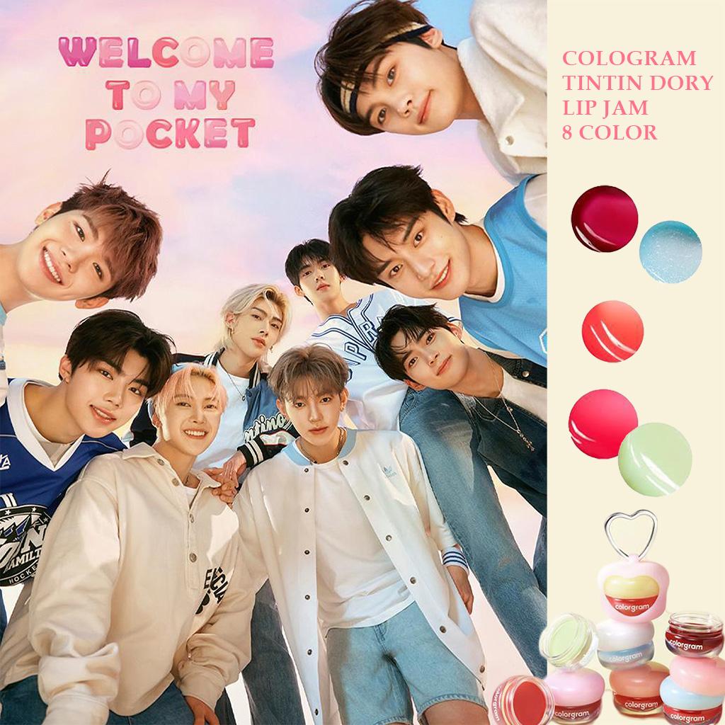 Colorgram TINTIN DORY LIP JAM 8COLORS 3,5 г/тинт для губ Colorgram фруктовый стеклянный оттенок для макияжа Blurry Pudding Pot