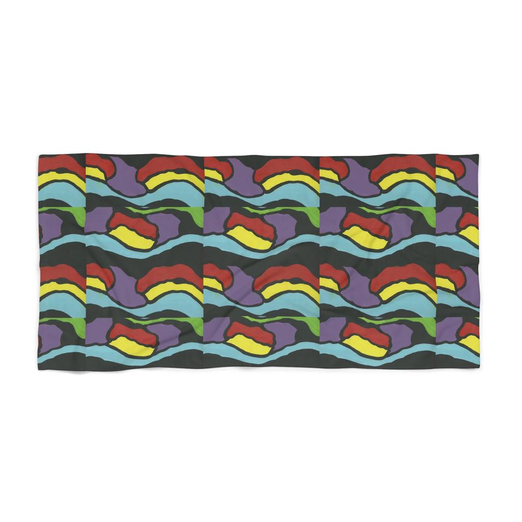 Oversized Soft Beach Towel, Quick Dry Absorbent Swim Towel for Summer Beach Pool Vacation Travel