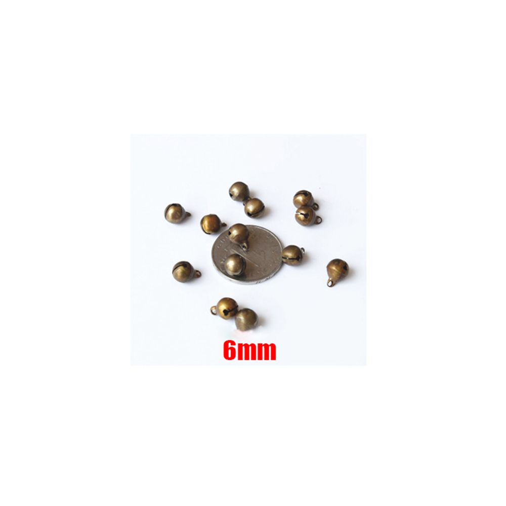 DIY Handmade Ожерелье Браслет Колокольчик Аксессуары Маленький Колокольчик Медные Колокольчики Ретро Бронза