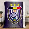 Purple Royal Shield Blanket for all seasons blanket lunch break throw gift