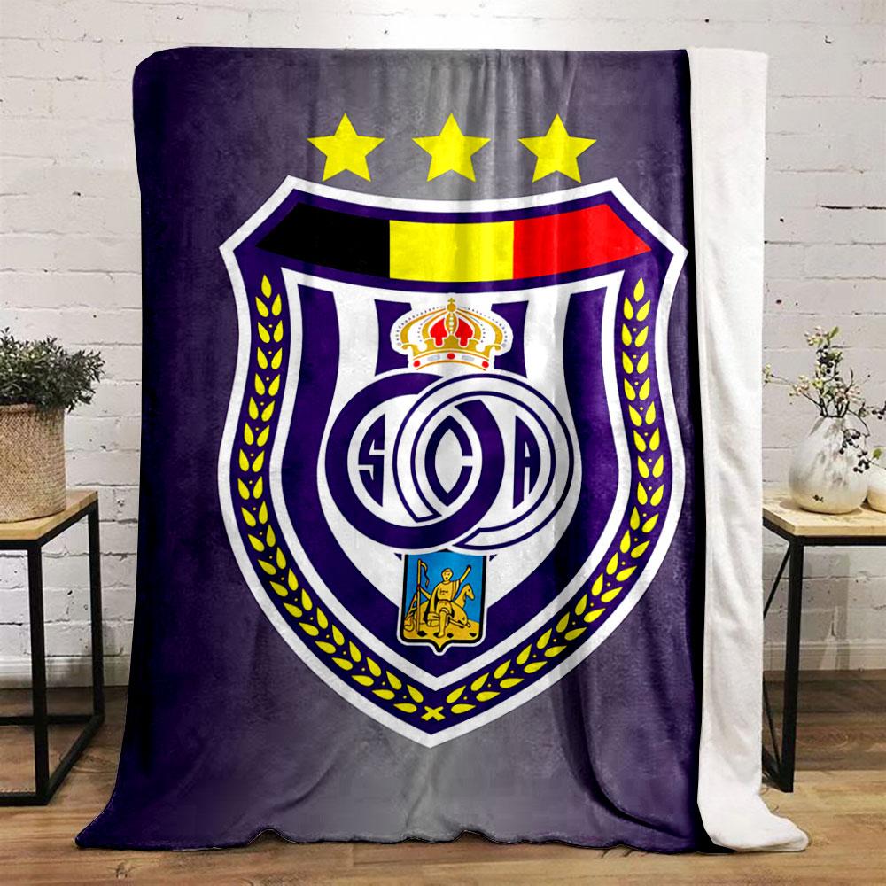 Purple Royal Shield Blanket for all seasons blanket lunch break throw gift