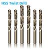 HSS M35 Cobalt Coated Twist Drill Bit Set Core For Wood Metal Hole Cutter Stainless Steel Wood Metal Drilling