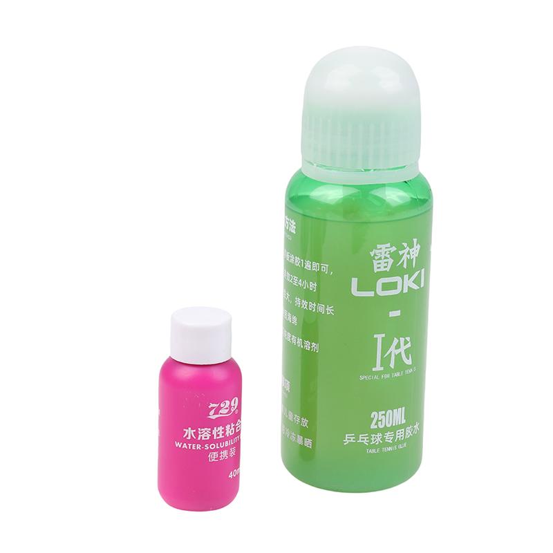 Водорастворимый клей для накладок для настольного тенниса, без ЛОС, профессиональный неорганический клей для пинг-понга