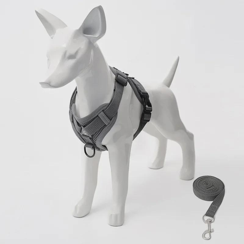 Светоотражающая дышащая шлейка для кошек и собак