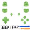 eXtremeRate Replacement for PS5 Controller Share Optional Face Clear Full Button Set for PlayStation 5 Controller Controller Not Included D-Pad