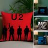 Rock Band U-U2-MT Cool Pillow Case Printed Brushed Fleece Pillow Baby Skin-Touch Eco-Friendly Dye-Sublimat