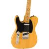 Squier by Fender Classic Vibe 50s Telecaster Left-Hand Electric Guitar Butterscotch Blonde with Soft Case