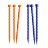 6Pcs 26.6CM Screw-in Tent Stake Heavy Duty Multi-functional Outdoor Garden Yard Camping