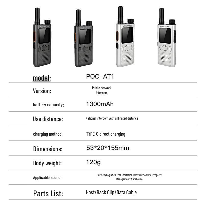 BAOFENG POC-AT1 4G/5G Общесетевая рация (Китайская версия)