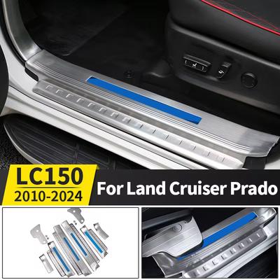 Для Toyota Land Cruiser Prado 150 Lc150 Fj150 2010-2023 Тюнинг Декор Интерьера Аксессуары Панель Порога из Нержавеющей Стали NH0 ncrw7