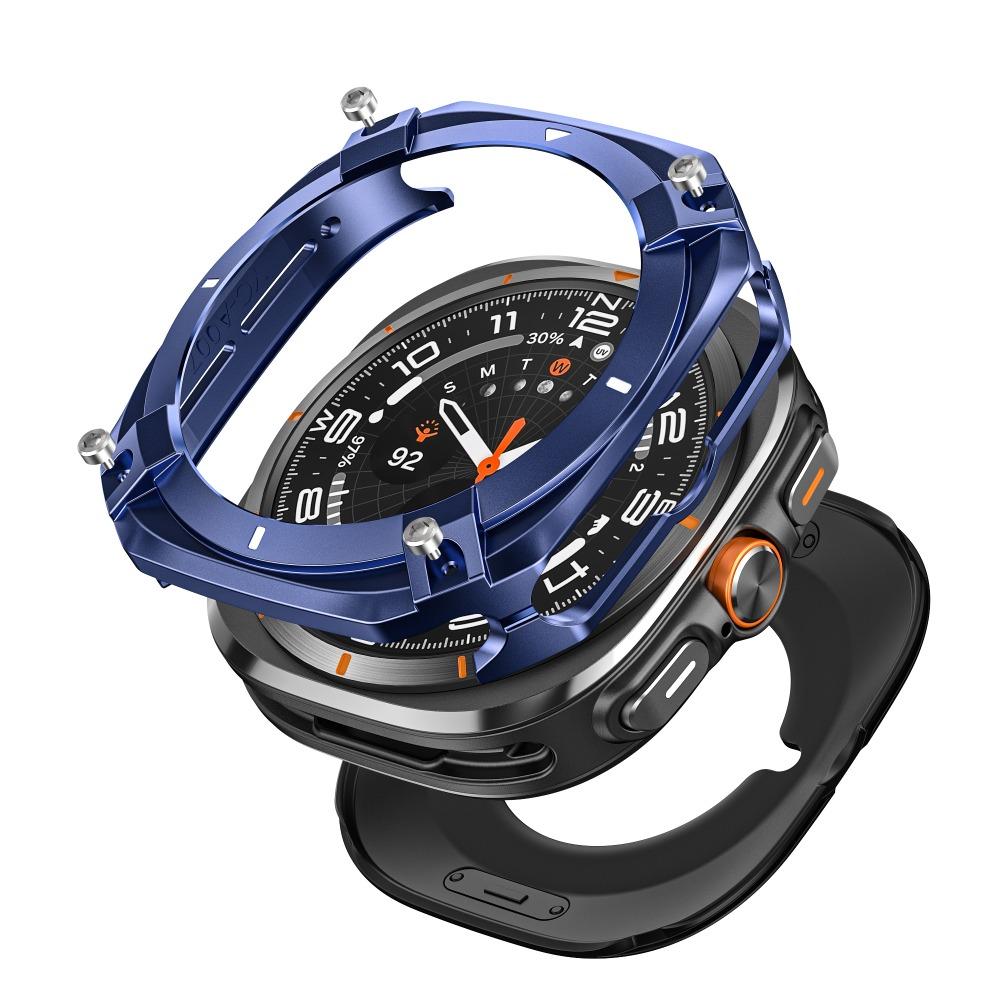 Роскошный бронированный чехол из алюминиевого сплава для Samsung Galaxy Watch 7 Ultra 47 мм Защитный металлический бампер для Samsung Galaxy Ultra 2025