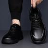 Мужская повседневная обувь Удобные и качественные популярные модели Офис Открытый отдых Спорт Ходьба обувь на шнуровке Горячая
