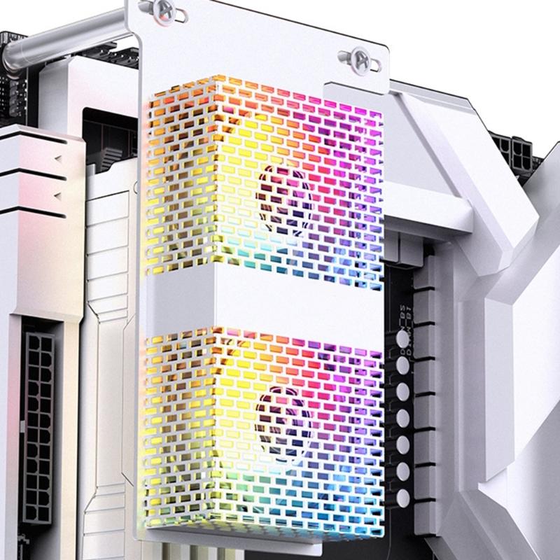 Высокопроизводительный 5V3PIN ARGB радиатор для памяти ARGB светодиодный теплораспределитель для памяти, металлический охлаждающий вентилятор для настольного модуля