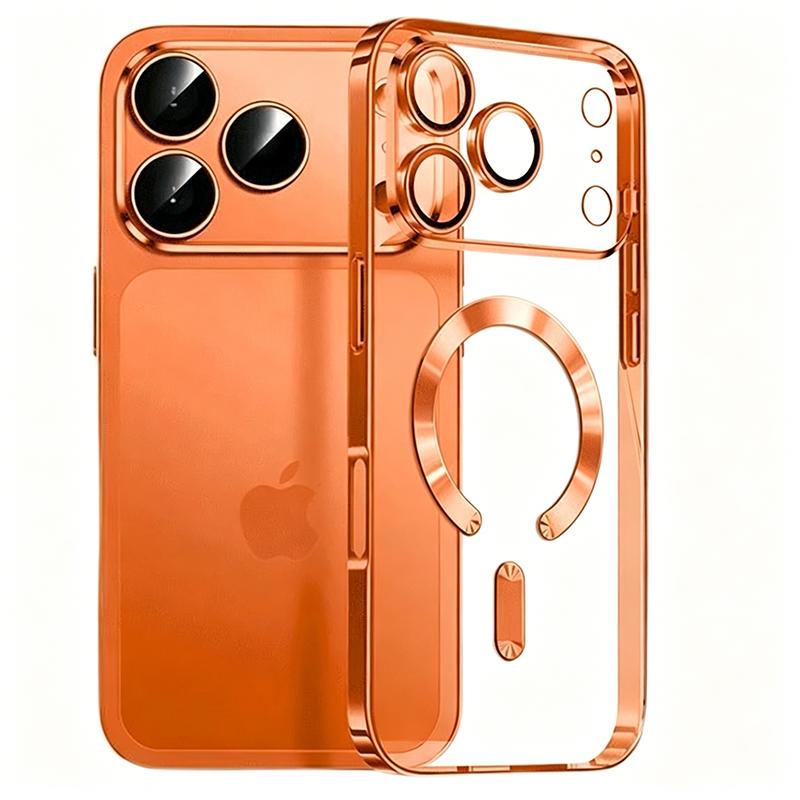 Чехлы 17promax для Магнитный Покрытый Чехол Для Для Iphone Air 17e 17 16e 16 15 14 Plus 13 12 11 Pro Max Силиконовая Задняя Крышка