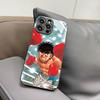 Чехол для мобильного телефона Hajime No Ippo Makanouchi для Iphone 17 Air 16 15 14 12 11 13 Pro Max Mini X Xr Xs Puls Черная Стеклянная Крышка