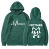 Худи Deftones со скелетом, темно-синее, винтажная толстовка рок-группы, ню-метал, гранж, Y2K, унисекс, уличная одежда, пуловер