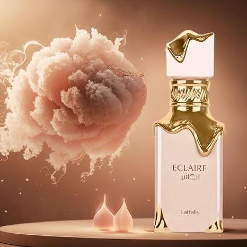 Lattafa Eclaire Perfume for Women, Ice Cream Scent, Long Lasting Eau De Parfum, Elegant and Charming less