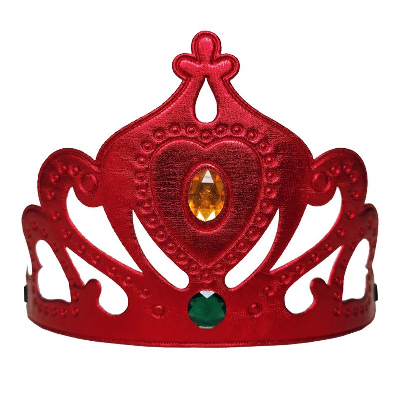 Тиара замороженной принцессы, головной убор для украшения детского торта на день рождения
