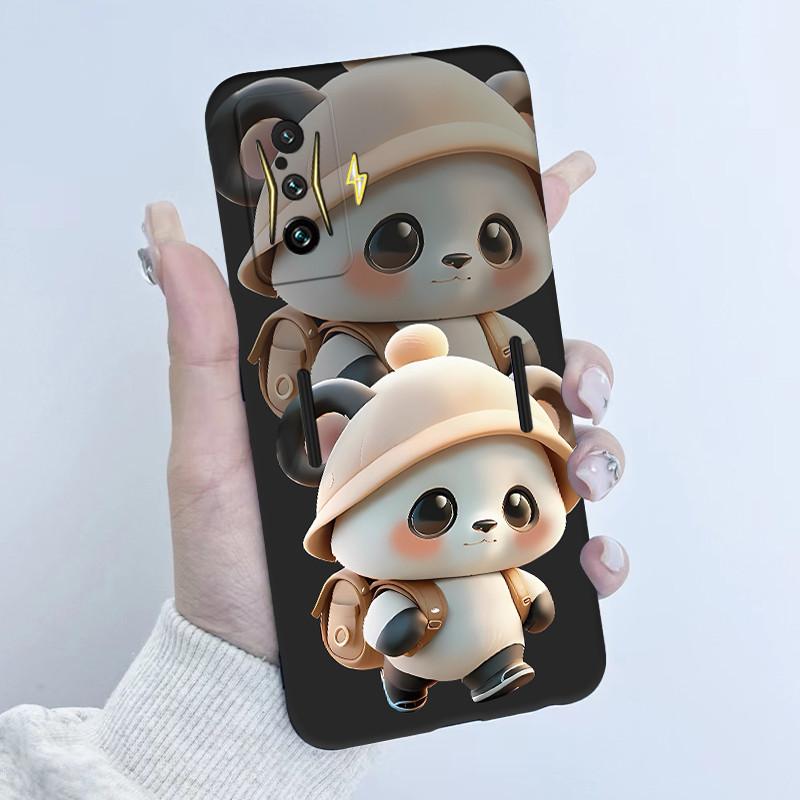 Для Xiaomi Poco F4 GT Чехол Мягкий ТПУ Силиконовый Чехол Милый Астронавт Панда Чехол для Телефона Для Poco F4GT Redmi K50 Игровой Coque Funda