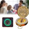 Luminous Design Survival Compass Waterproof Camping Compass Vintage Outdoor Compass  For Camping