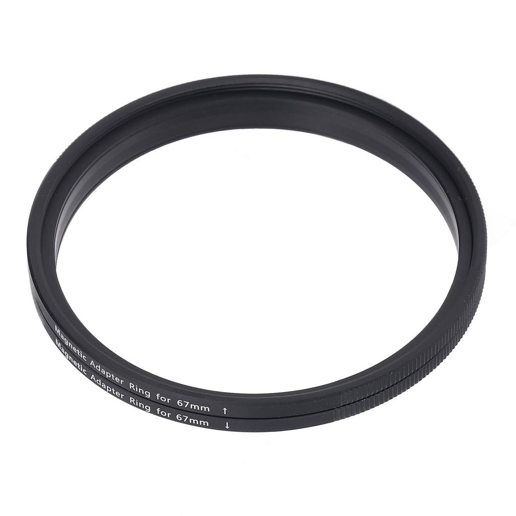 Filter Adapter Ring 67‑67mm Aluminum Alloy Thread Filter To Magnetic Filter Adapter Ring for Accessory