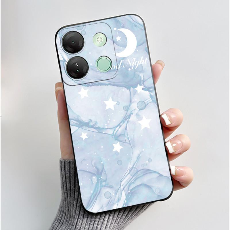Милый Чехол Для Infinix Smart 7 HD / Smart 7 Plus Fundas Coque Печатный Корпус Защитная Крышка Мягкий Силикон Мультяшный Чехол для Телефона