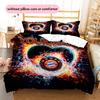 Custom Name Bayern Munich Pattern Bedding Quilt Set  Home Decoration  Gift (1 * duvet cover + 2 * pillowcase  without core)