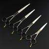 Professional Steel 5.5 6 6.5 7 '' Matte Scissor Cut Hair Scissors Haircut Barber Cutting Shears Hairdressing Scissors