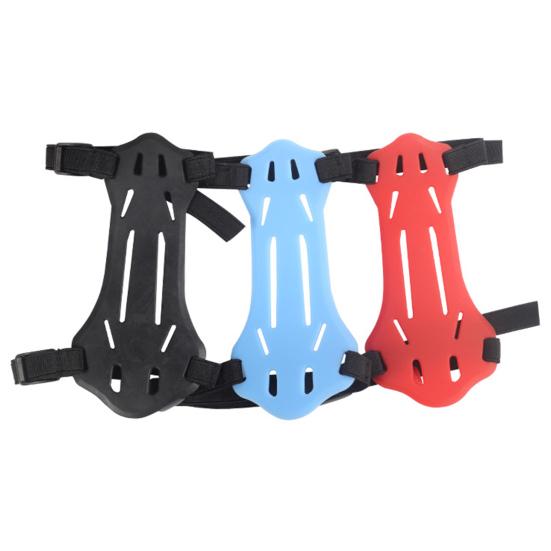 Защитная нарукавница для стрельбы из лука, регулируемая 2 ремня с пряжками, мягкая резиновая нарукавная нарукавная защита для стрельбы из лука, детская, молодежная, быстроносится, гибкая нарукавная нарукавная нарукавная защита для стрельбы из лука