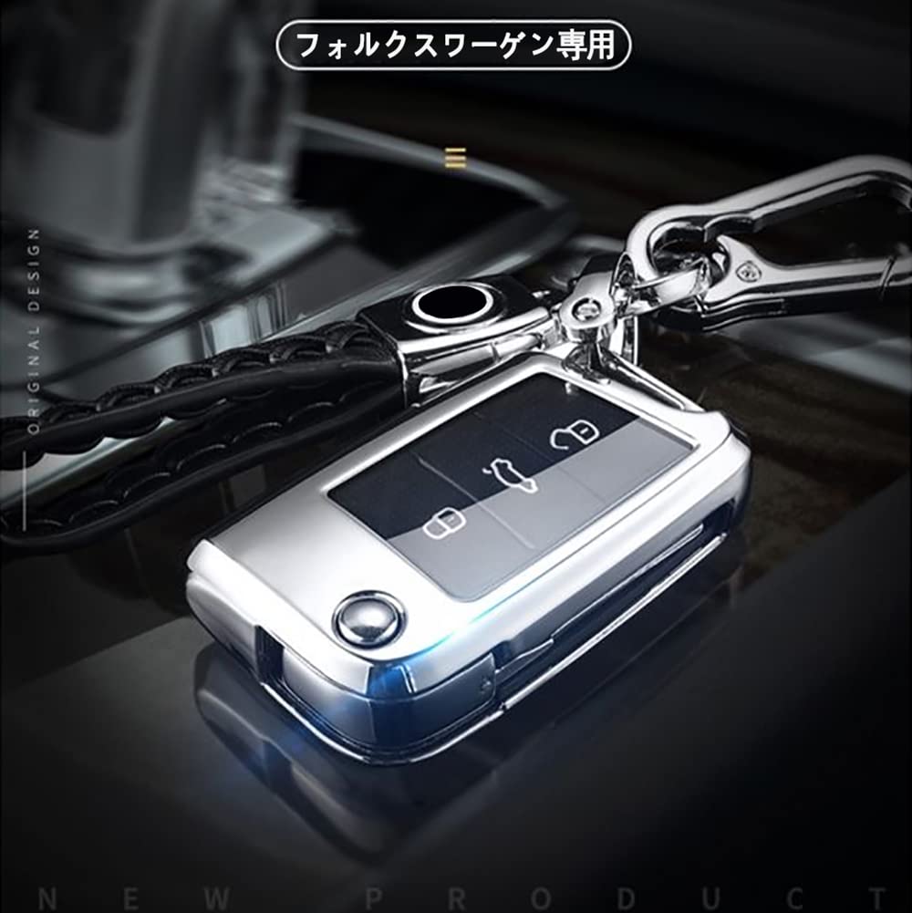 VW Volkswagen Эксклюзивный чехол для ключей Натуральная кожа Брелок Жук Golf Polo Polo Passat