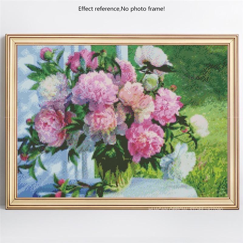 3D DIY Diamond Embroidery Flowers Picture of Rhinestones Diamond Painting Cross Stitch