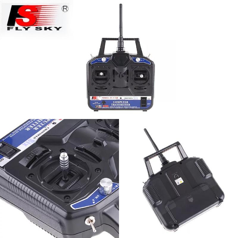 Flysky Fs-ct6b 2.4g Six Channel Remote Control Helicopter With Receiver For All Ages