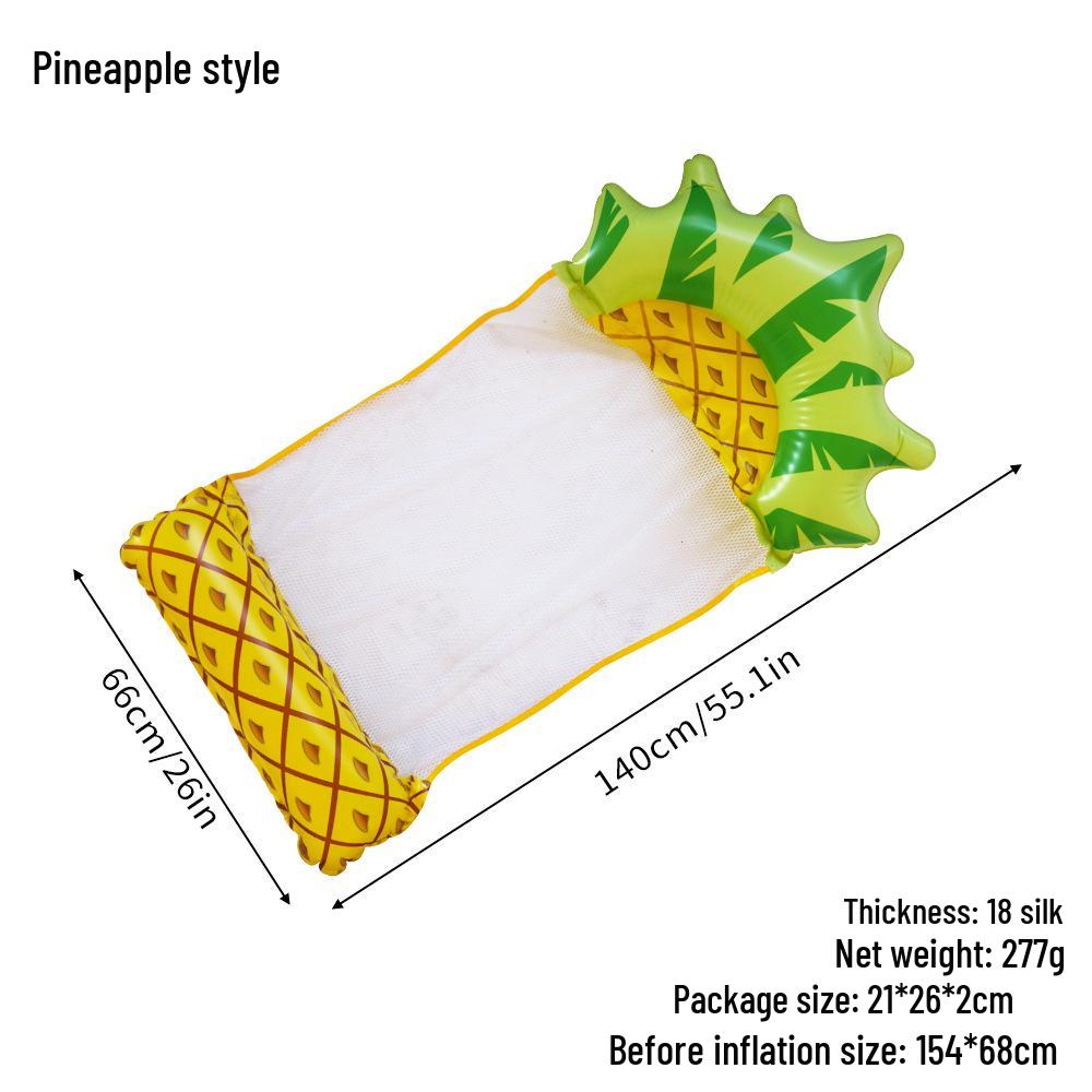 Складной полосатый гамак для бассейна: Надувной матрас-реклайнер нового стиля с сеткой