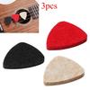 3pcs Soft Felt Ukulele Pick Plectrum for Concert Soprano Tenor Ukulele Guitar