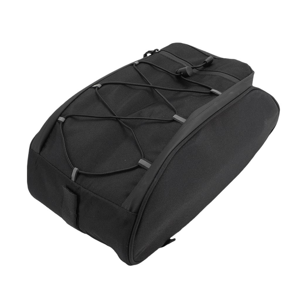 Rear Bike Rack Bag 8L Bike Trunk Bag Saddle Seat Bag Carrier for Mountain Bikes Cycling Travel Commute Oxford Cloth