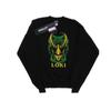 Marvel Womens/Ladies Loki Badge Sweatshirt