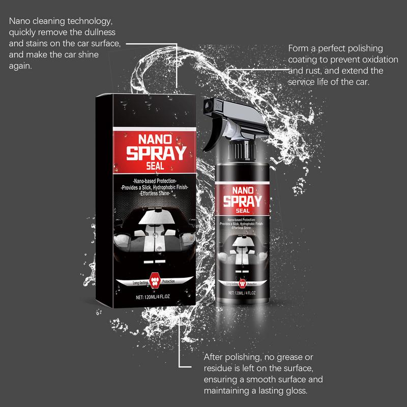 Coating Agent Spray Ceramic Car Auto Detailing Kit Quick Car Coating Wax With Towel Coating Spray For Auto Car Detail Glass