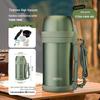 Thermos Изолированный дорожный чайник большой емкости