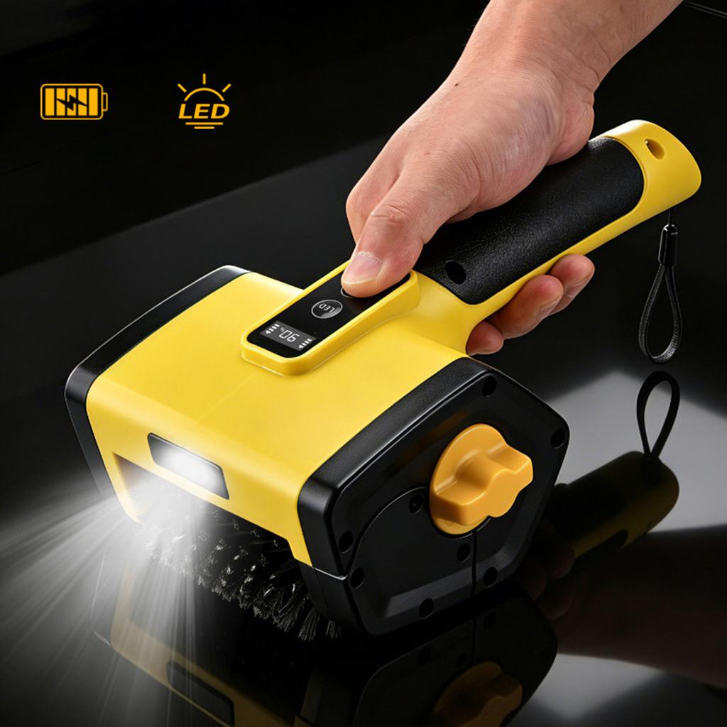 Automatic Grill Cleaner 3000mAh Rechargeable Rechargeable Electric Grill Cleaner For Barbecue Grates Oven Kitchen Camping