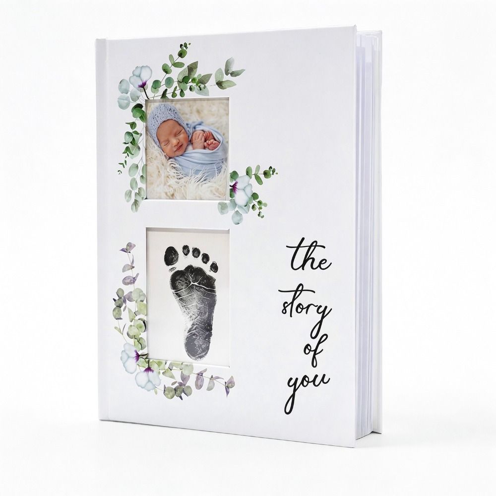 Photo Inserts Baby Milestone Book Simple Design Pregnancy Memory Record Baby Memory Book Keepsake