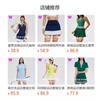Womens Tennis Golf Polo Vest High-Waisted Pleated Skort Set Quick-Dry Sportswear Activewear