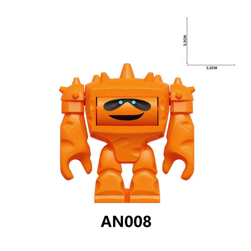 AN004 AN005 AN008 Мини Собранный Игрушечный Конструктор Подарок