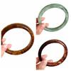 Minimalist Resin Bangles Geometric Retro Hand Ring Unique Chunky Bracelets  Girls Gift