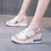 Summer Wedge Platform Sandals 2025 Fashion Retro Romen Beach Shoes Ladies Casual Peep Toe Soft Comfortable Sandalias De Mujer