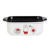 GoodPlus+ Emile Miffy Enamel Deep Fryer (1.8L) - Acid and Alkaline Resistant, Odor-Resistant, Induction Compatible, Dick Bruna