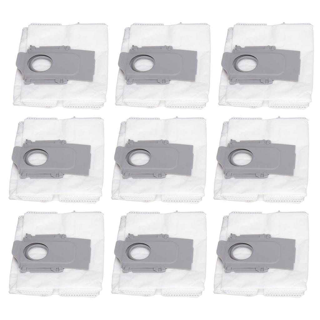 9pcs Robot Cleaner Dust Bag Disposable Dust Collection Bag for Roborock G10S G10S PRO T8 T8 PLUS Q7