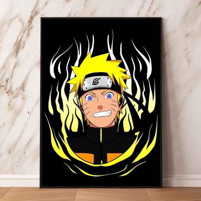 Canvas Poster Naruto Uzumaki Naruto Wall Sticker Gift Art Picture Living Room Hanging Friend Gift