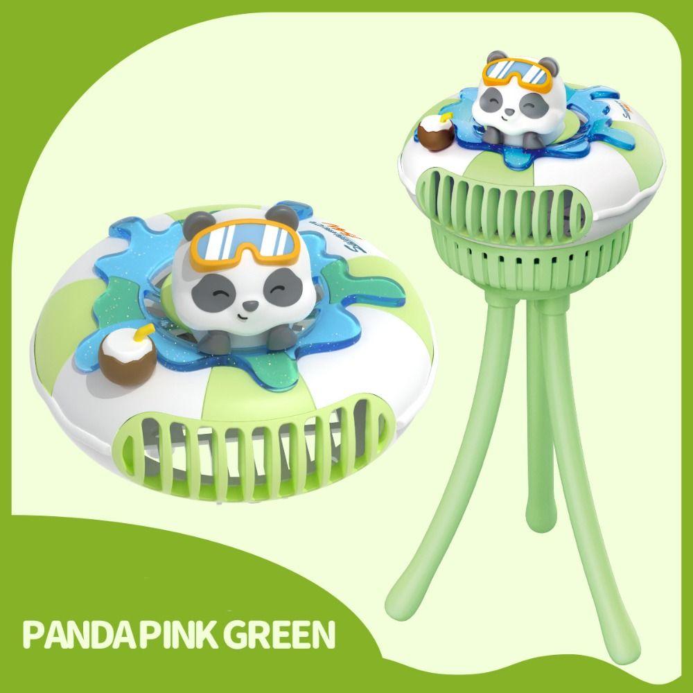 USB Rechargeable Portable Baby Stroller Fan Octopus Handheld Electric Fan  Kids Pram