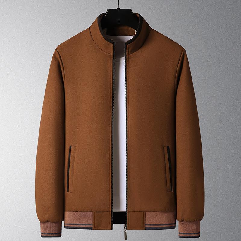 Autumn and Winter Fleece Thickened Men's Premium Business Jacket Fashion Jacket